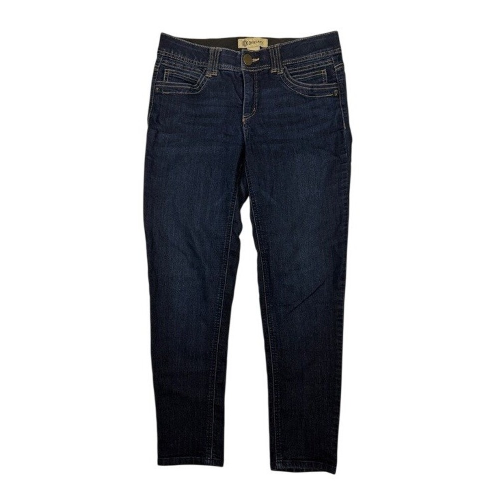 Democracy Ab Technology‎ Slim Leg Jeans Women 6 Dark Wash Indigo Stretch Denim